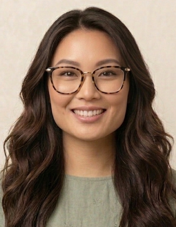 Expert glasses guide for long face shape line art illustration